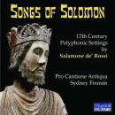 Salamone De Rossi - Salamone De Rossi: Songs Of Solomon...