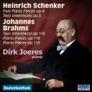 Schenker - Brahms - Piano Music (Dirk Joeres (Piano))