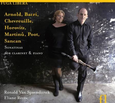 Arnold Malcolm / u.a. - Sonatinas For Clarinet & Piano (Spaendonck Ronald van)