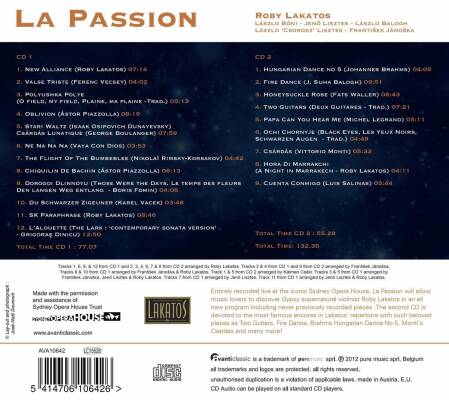 Lakatos Roby / u.a. - La Passion (Lakatos Roby)