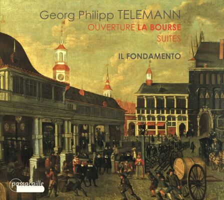 Telemann,Georg Philipp - La Bourse-Orchestersuiten (Dombrecht/Il Fondamento)