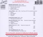 Schumann - Berg - Stravinsky - Poulenc - U.a. - Clarinet Music Of The 19Th & 20Th Centuries (Kanoff - Collard)
