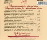 Drobinsky - Mersson - Russian Melodies For Cello And Piano (Diverse Komponisten)