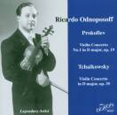 Prokofiev - Tchaikovsky - Odnoposoff Plays Prokofiev And...