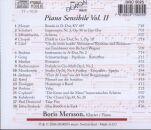 Mozart - Schubert - Chopin - Liszt - Ravel - U.a. - Piano Sensibile Vol. 2 (Boris Mersson)