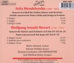 Mozart - Mendelssohn - Mozart: Mendelssohn: Concertos (Hossen - Oetiker - Les Orpheistes - Jenny)