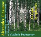 Glazunov Alexander Konstantinovich (1865-1936) - All Eight Symphonies (Tchaikovsky SO of Moscow Radio)