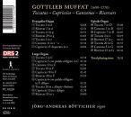Muffat Gottlieb - Toccaten: Capriccios: Canzonen: Ricercars (Jörg-Andreas Bötticher (Orgel))