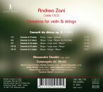 Zani Andrea - Conceros For VIolin & Strings (Alessandro Ciccolini (Violine / 1729)