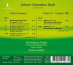 Bach Johann Sebastian - VIolin Concertos Bwv 1041-43; 1049 (Ars Antiqua Austria - Gunar Letzbor (Violine Dir / & Psalm 51 BWV 1083 - Cantata BWV 182)