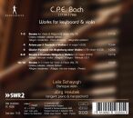 Bach Carl Philipp Emanuel - Works For Keyboard & VIolin (Schayegh Leila)
