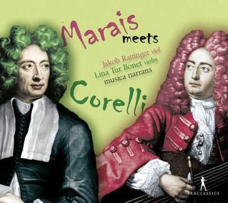 Marais - Corelli - Hume - Morel - U.a. - Marais Meets Corelli (Lina Tur Bonet (Violine) - Musica Narrans)