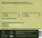 Mozart Wolfgang Amadeus (1756-1791) - 8033891690144 (Paul Badura-Skoda, Festetics Quartett)