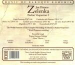 Zelenka Jan Dismas (1679-1745) - Psalmi Vespertini I (Ensemble Inégal - Prague Baroque Soloists)