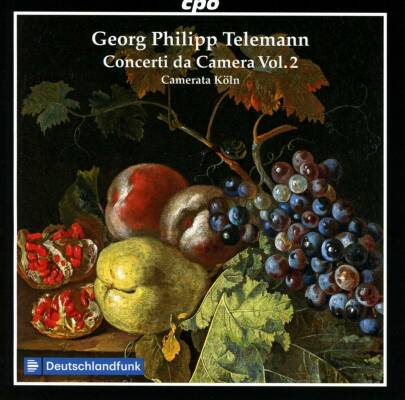 TELEMANN Georg Philipp (1681-1767) - Concerti Da Camera Vol.2 (Camerata Köln)