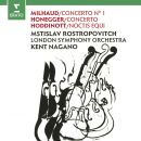 Milhaud Darius / Honegger Arthur / Hoddinott Alun - Cellokonzerte Nr.1,Op136 / Noctis Equi, Op.132 (Rostropowitsch Mstislav / Nagano Kent / LSO)
