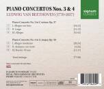 Beethoven Ludwig van - Piano Concertos Nos.3 & 4 (Sombart Elizabeth)