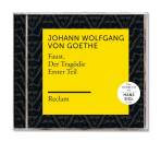 Reclam Hörbücher X Sigl Hans X Goethe Johann Wolfgang von - Goethe: Faust. Der Tragödie Erster Teil (Reclam Hö)