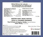 Lalande Michel-Richard de - Les Fontaines de Versailles (Boston Early Music Festival Vocal Ensemble)