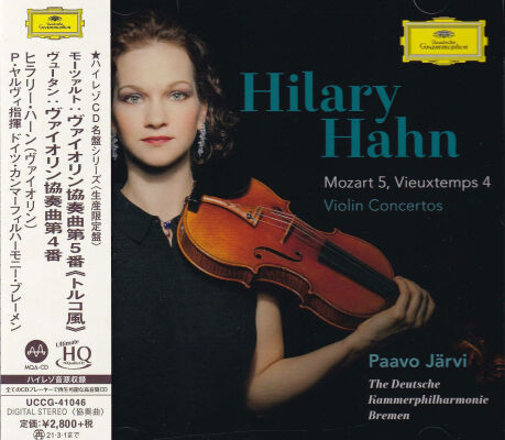 Hahn Hilary / Järvi Paavo / u.a. - Mozart 5, Vieuxtemps 4 / Violin Concertos