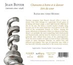 Boyer Jean - Chansons À Boire Et À Danser: Airs De Cour (Ratas del viejo Mundo)