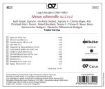 Cherubini Luigi - Messe Solennelle No.2 In D (Kammerchor Stuttgart - Frieder Bernius (Dir))