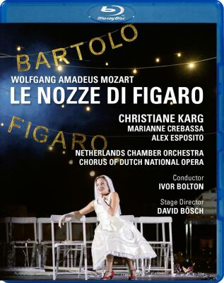 MOZART Wolfgang Amadeus (1756-1791 / - Le Nozze Di Figaro (Netherlands Chamber Orchestra / IVor Bolton (Dir / / Blu-ray)