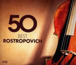 Bach Johann Sebastian / Brahms Johannes / Dvorak Antonin / Schumann Robert / u.a. - 50 Best Rostropovich (Rostropowitsch Mstislav)