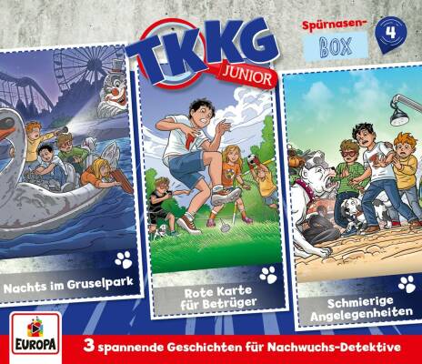 TKKG Junior - Spürnasen-Box 4 (Folge n 10,11,12)