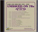 VARIOUS - Unissued On 78.4
