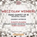 WEINBERG Mieczyslaw (1919-1996) - Piano Quintet Op.18 (Orchestral Version / Elisaveta Blumina (Piano))