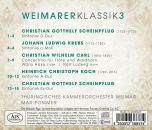 Scheinpflug - Krebs - Carl - Koch - Weimarer Klassik: 3 (Thüringisches Kammerorchester Weimar)