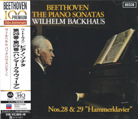 Beethoven Ludwig van - Piano Sonatas Nos. 28 & 29 (Wilhelm Backhaus)