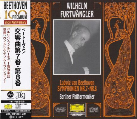 Beethoven Ludwig van - Symphonien Nr. 7 & Nr. 8 (Furtwängler Wilhelm / Berliner Philharmoniker)