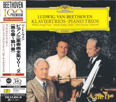 Beethoven Ludwig van - Klaviertrios Vol. II (Kempff Wilhelm / Szeryng Henryk / u.a.)