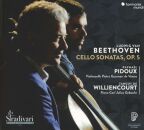 Beethoven Ludwig van - Cello Sonatas, Op.5 (Pidoux / De...