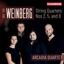 Weinberg Mieczyslaw - String Quartets Nos 2, 5, and 8...