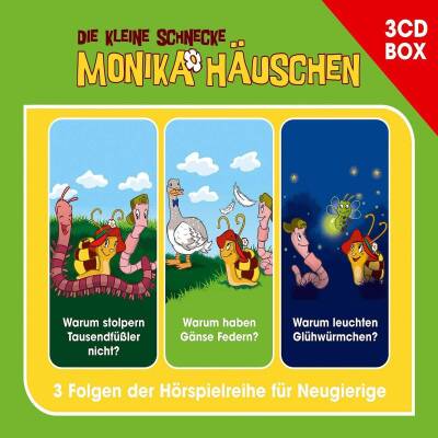 Kleine Schnecke Monika Häuschen, Die - Monika Hauschen - 3-CD Horspielbox