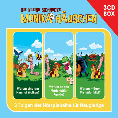 Kleine Schnecke Monika Häuschen, Die - Monika Hauschen - 3-Cd Horspielbox Vol.2