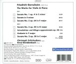 GERNSHEIM Friedrich (1839-1916) - Works For VIolin & Piano, The (Christoph Schickedanz (Violine))
