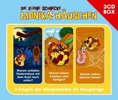 Kleine Schnecke Monika Häuschen, Die - Monika Hauschen - 3-CD Horspielbox Vol.3