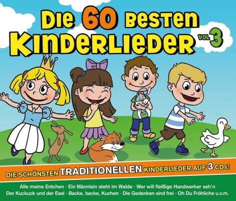 Familie Sonntag - Die 60 Besten Kinderlieder Vol.3-Tradition. Lieder