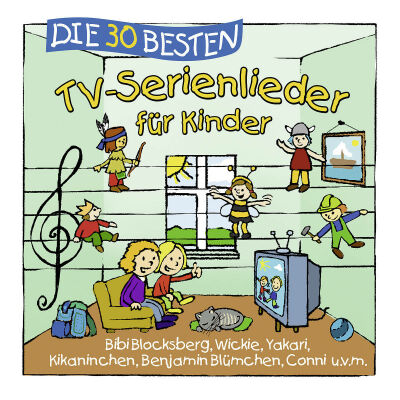 Sommerland S. / Glück K. & Kita-Frösche Die - Die 30 Besten TV-Serienlieder Fur Kinder