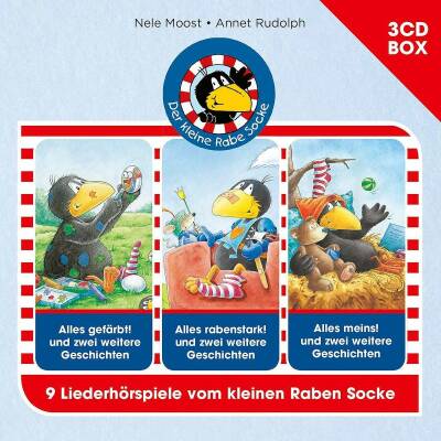 Kleine Rabe Socke, Der - Der Kleine Rabe Socke - 3-CD Horspielbox Vol. 2
