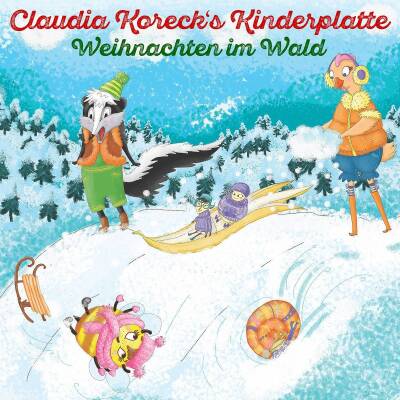 Koreck Claudia - Kinderplatte II (Weihnachten im Wald)