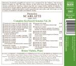 Scarlatti Domenico - Saemtliche Klaviersonaten - Vol.26 (Vlahek Bruno)