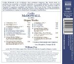 McDOWALL Cecilia (*1951) - Orgelwerke (Fox William)