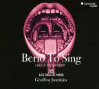 Berio Luciano - Berio To Sing (Jourdain / Les Cris de...