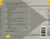 MOZART Wolfgang Amadeus (1756-1791) - Complete Piano Sonatas: Vol.3 (Jean Muller (Piano))