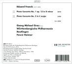 FRANCK Eduard (1817-1893) - Piano Concertos Nos.1 & 2 (Georg Michael Grau (Piano))